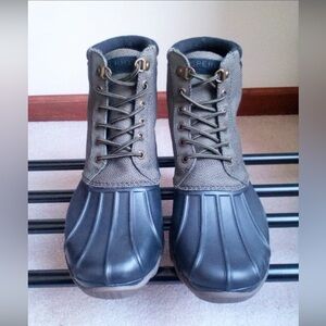 Sperry Tan Duck Boots